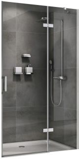 Душевая дверь ABBER Zart 100см хром AG08100